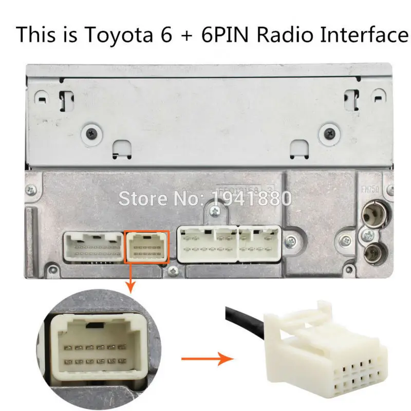 DOXINGYE 3,5 мм Aux-in радио цифровой cd-чейнджер адаптер MP3-плеер для Toyota Lexus Corolla 6+ 6PIN интерфейс серии CD качество