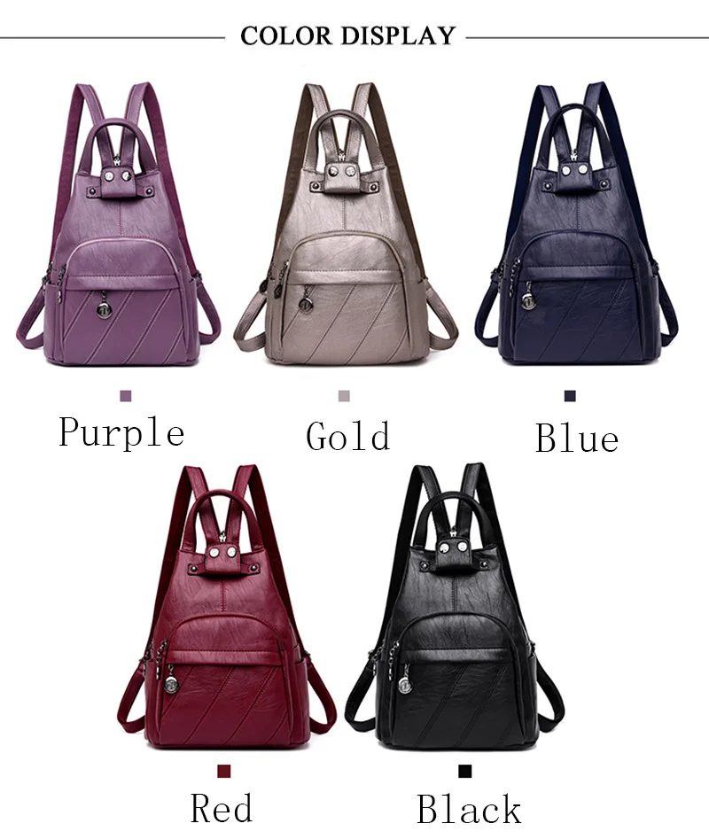 Женский в Корейском стиле, рюкзак из кожи, женские рюкзаки, школьная сумка для девочек, ранец, рюкзак, сумка, основная коллекция femme nouvelle