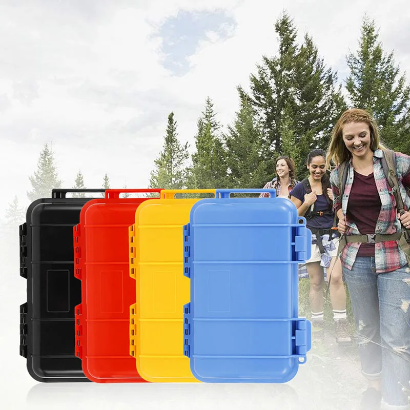 

New EDC wilderness survival tools large outdoor portable waterproof shockproof rescue box container storage box