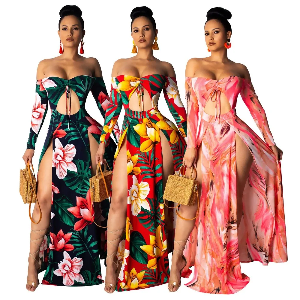 Summer Women's Clothing dresses fashion strapless dresses size S M L XL XXL