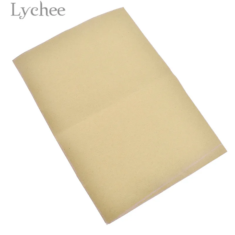 Lychee Life 29x21 см A4 самоклеящиеся блестящие ПУ ткань высокого качества шитье Синтетическая Кожа DIY материал для сумки одежды