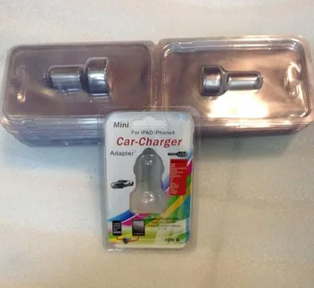 

200pcs! Special USB Car Charger Packing Display BoxPaperboard+PVC Retail Packaging Box for dual USB Type car Charger