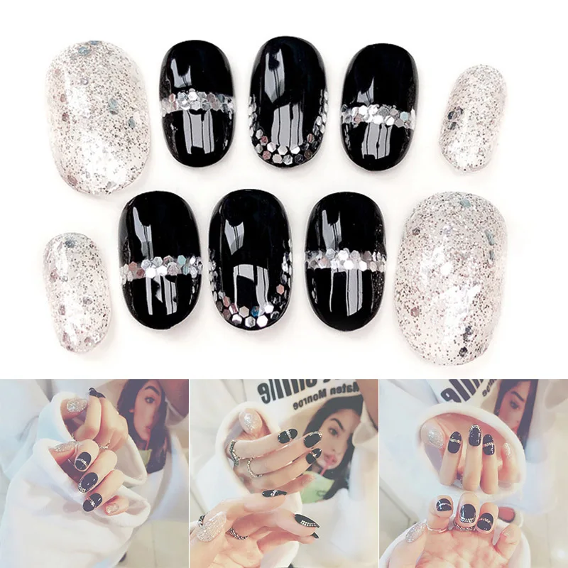 Nail Art Наклейки, декоративный элемент для рукоделия наклейки с пайетками модная надежная для Для женщин Леди невесты HJL2019