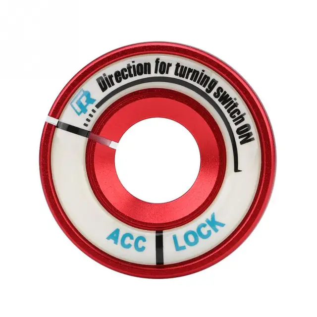Car Key Hole Cover Trim Luminous Ignition Switch Ring Circle for VW