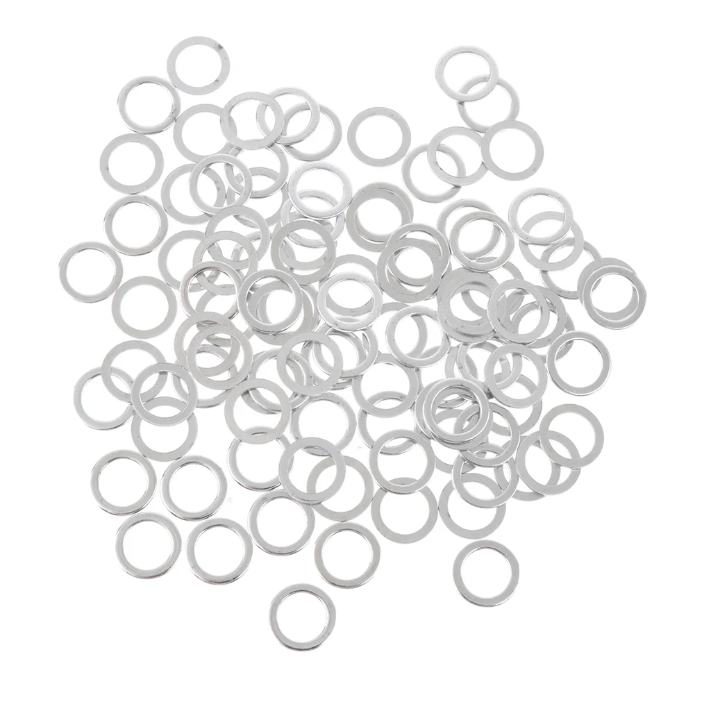 100x Iron Skateboard Bearings Washers Longboard Skateboard Ring Skateboarding Hardware Skate Board & Accessories