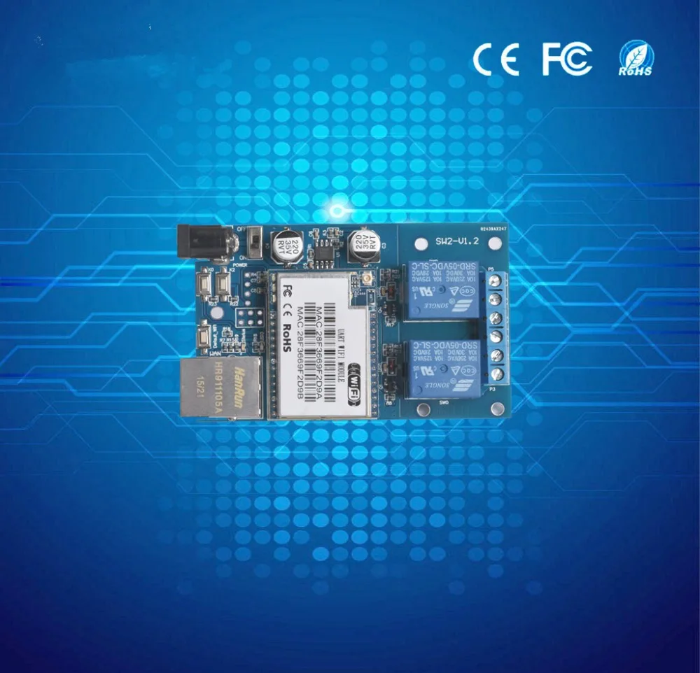 

smart home automation things of internet 2 channels wifi network relay module board 2 outputs,wifi control swtich