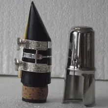 10 компл. Bb сопрано кларнета мундштук и резные вязь металлический колпачок