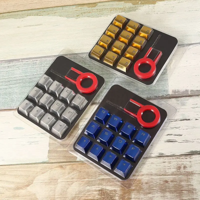 

12 Key Doubleshot Translucent Mechanical Keyboard KeyCap Backlit For Cherry MX KeyCap PBT Puller Gaming Backlight Keypad Switch