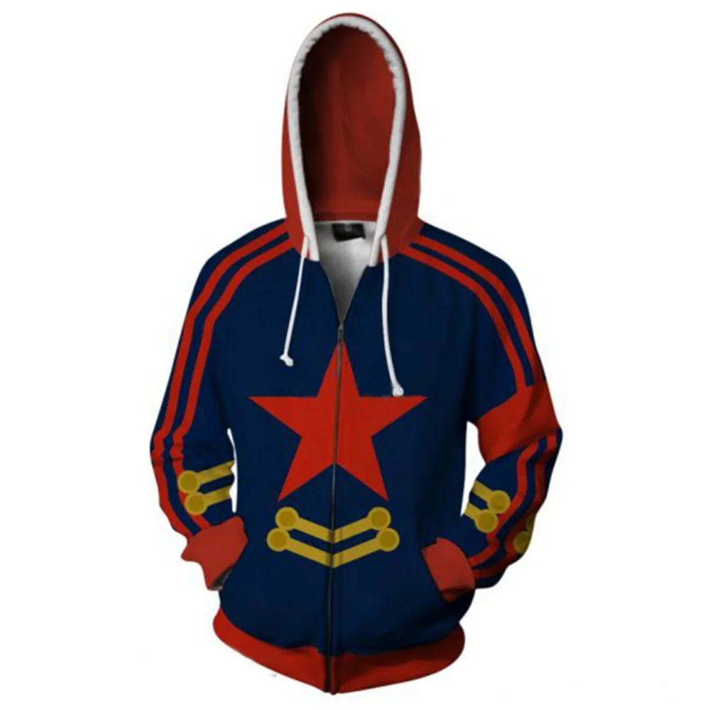 

Tengen Toppa Gurren-Lagann Hoodie 3D Print Sweatshirt Hoode Hoodie Jacket Zipper Up Pullover