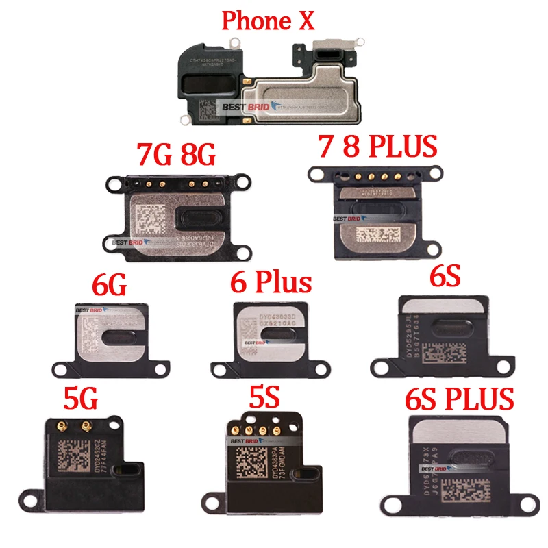 1pcs New Earpiece Speaker For iPhone X 5 5s 5c SE 6 6S 7 8 Plus Ear