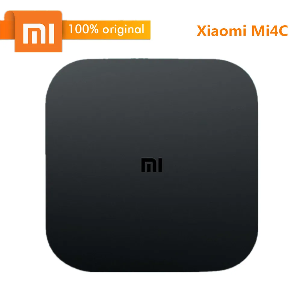 

Original Xiaomi TV Box Mi4C Patchwall Android TV Box 4K Amlogic S905L 1GB 8GB 2.4G Wi-Fi BT4.1+ EDR H.265 / DTS-HD Smart Box