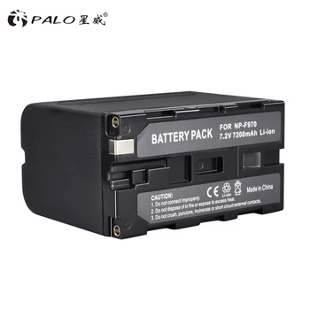 

PALO 7.2V 7200mAh NP-F960 NP-F970 NP F960 F970 F950 Battery For Sony PLM-100 CCD-TRV35 MVC-FD91 MC1500C L10