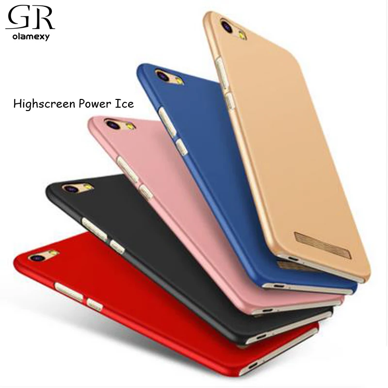 

Ring holder phone case for Highscreen Power Ice 5" Hard PC Cover for Highscreen Power Ice Max 5.3 Mobile Phones Case coque bag