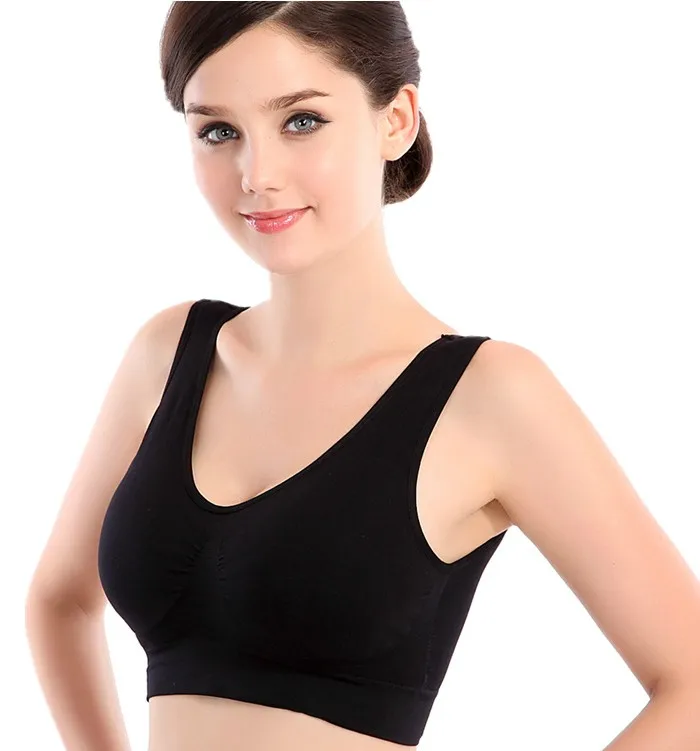 Non trace underwear Ladies bra thin girl in paragraph vest type sports