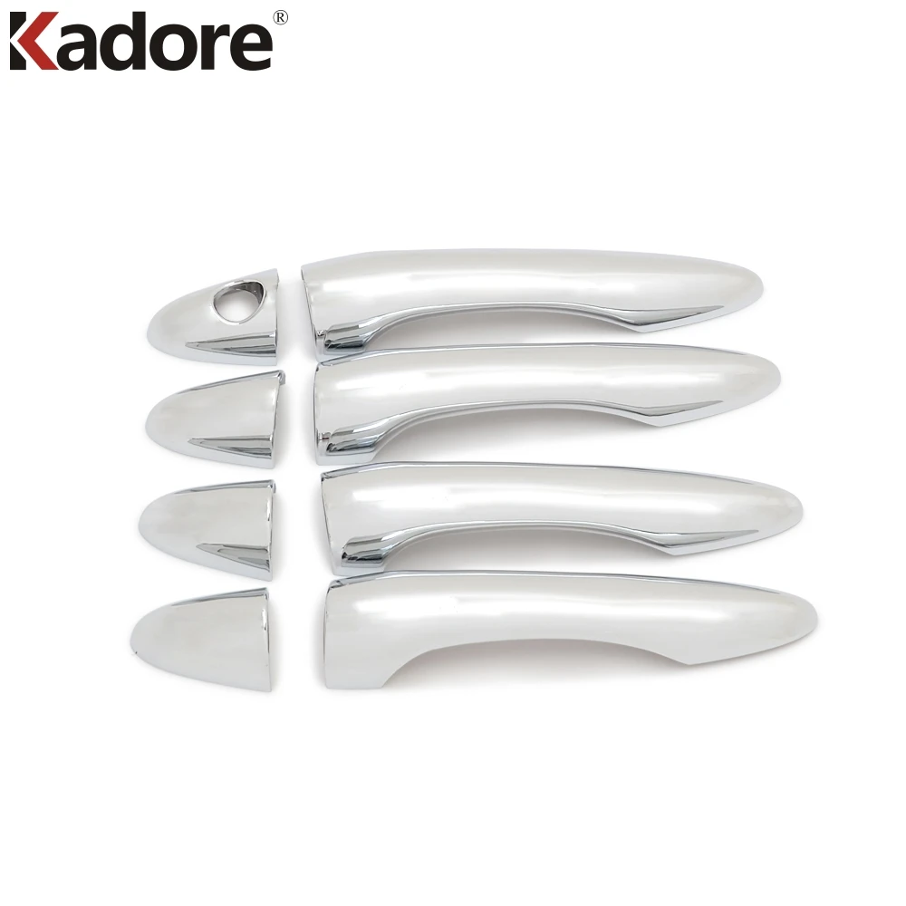 abs Chrome Car Door Handle Cover Decoration Trim Sline Car Door Handle