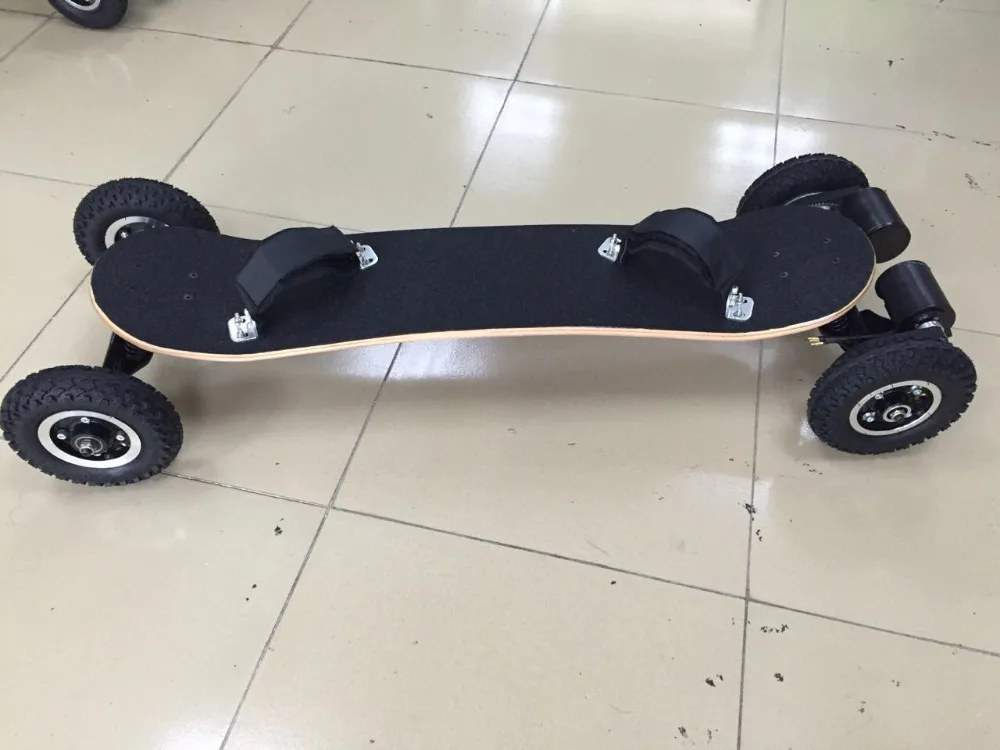 two motor Electric Mountain Board fast speed powerfull wireless remote