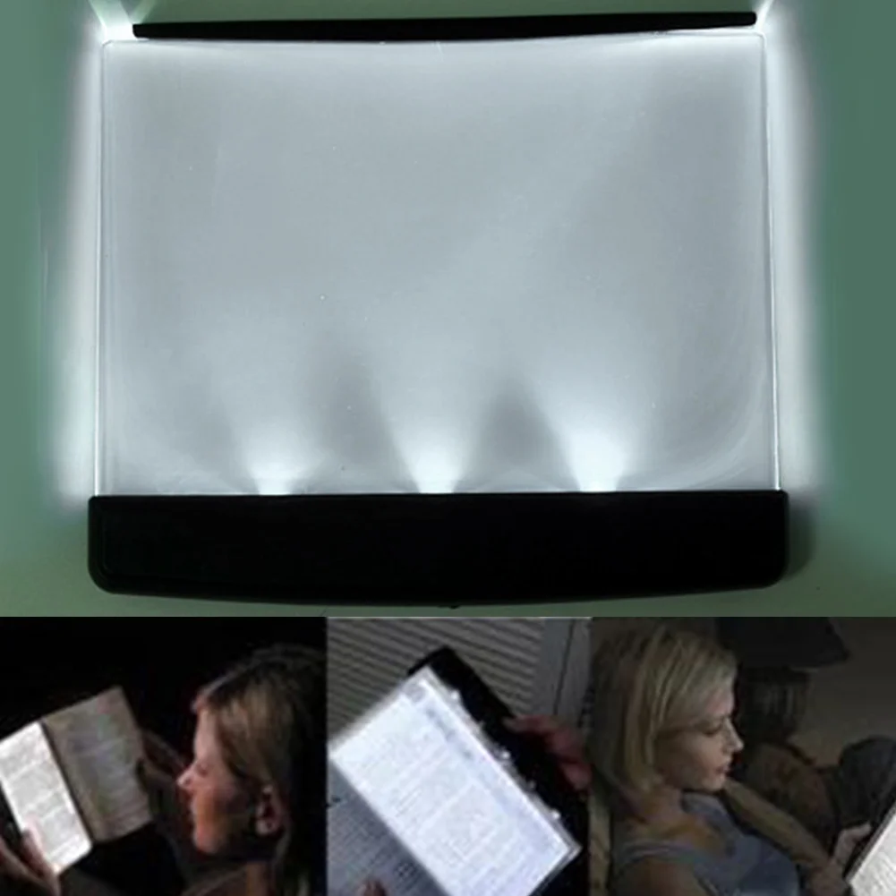 

Night Vision Battery Reading Light Wireless Fashion Book Eye Protection LED Panel Portable