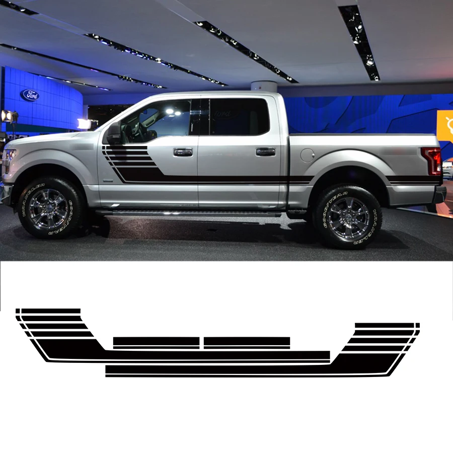 FORD RAPTOR F-150 SVT DOOR PAIR DECALS STICKERS VINYL GRAPHICS FITS 2017-2018