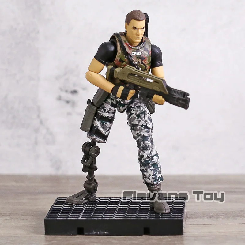 Aliens Colonial Marines Cruz Bella Redding Xenomorph Raven Crusher Изысканный мини ПВХ фигурка Коллекционная
