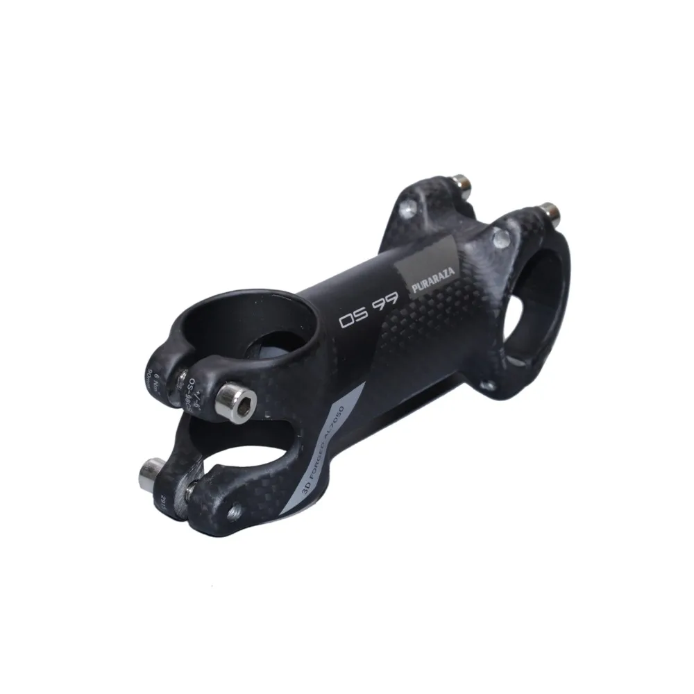 EC90 Road Mountain Bicycle Stem Carbon Fibre MTB Bike Riser Handlebar Stem 31.8mm 60-110MM Bicycle Accessories (5)