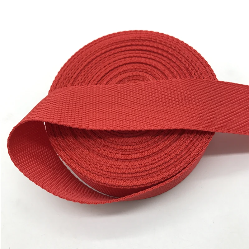 Нейлоновые лямки для рюкзаков 15 мм 20 25 30 38 5 ярдов|nylon webbing|nylon strap webbingred webbing |
