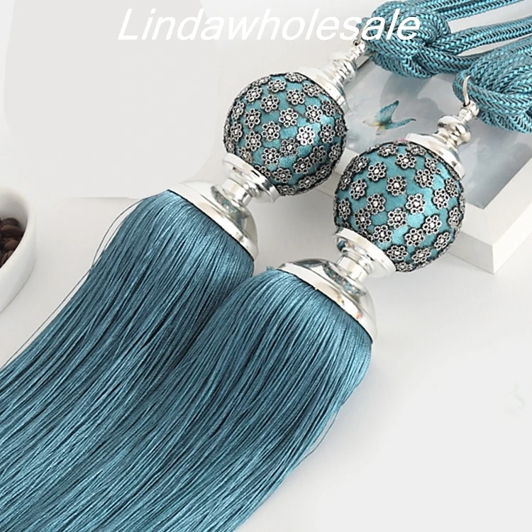 

European curtain strap,hanging balls,Living room curtain rope ornament,2PCS/lot