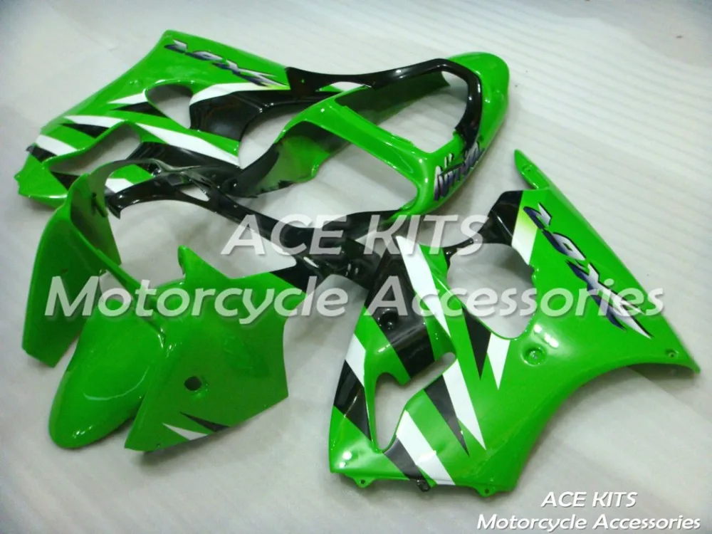 

New ABS Motorcycle Fairings Kit Fit For Kawasaki ZX6R ZX-6R 00 01 02 Ninja 636 2000 -2001- 2002 All sorts of color GG10