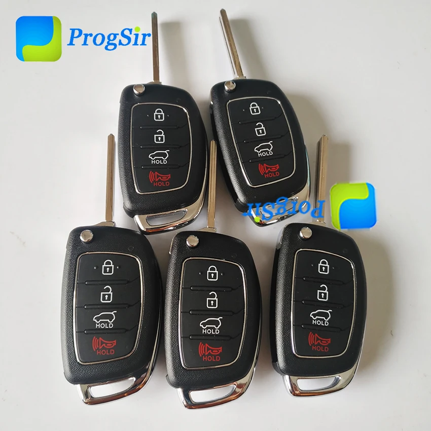 

Xhorse VVDI 4 Button for Hyundai XNHY03EN Wireless Universal Remote Control Come With Hitag3 ID47 chip with TOY40 Blade 5 Pieces