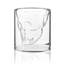 Стеклянная чайная чашка с двойными стенками, креативные стеклянные бутылки, банка для виски, кружка для пива, финкан, экологически чистые прозрачные кружки, чашки, круглые DDQ91