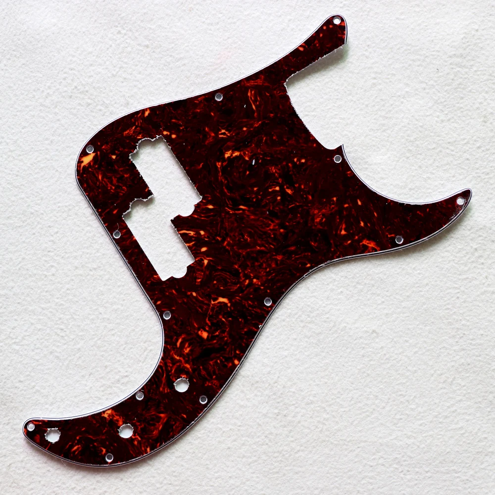 Donlis replacement brown tortoise P bass pickguard for 4 string P bass