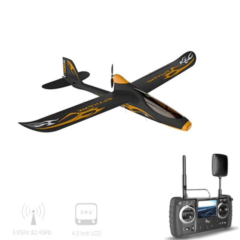 Пульт дистанционного управления Самолет SPY HAWK фиксированное крыло gps 5,8G FPV 1080P камера RC планер самолет