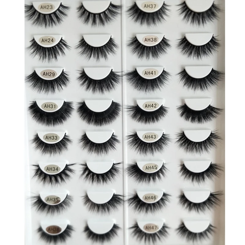 Eyelashes 3D Mink Lashes Natural Dramatic Volume Extension False Crisscross Handmade Makeup Reusable | Красота и здоровье