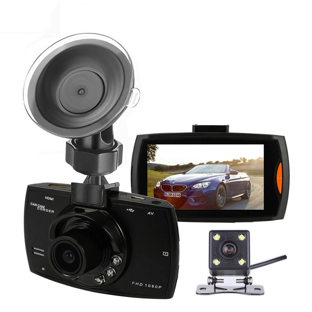 Автомобильный видеорегистратор G30 с двумя камерами Full HD 1080P|Видеорегистраторы| |