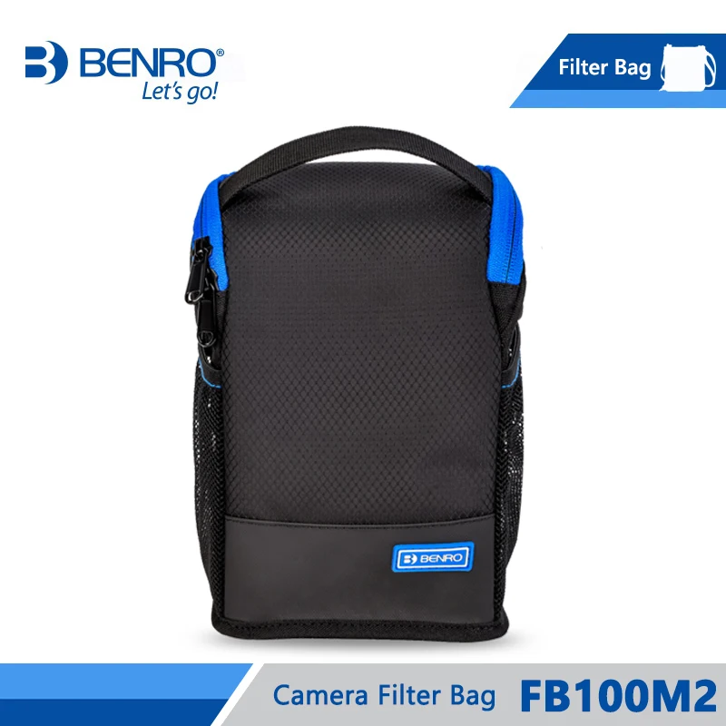 

Benro FB100M2 Filter Bag Storage Filters holder For 4pcs Square Filters 3pcs Round Filters Nylon Bag Frss Shipping