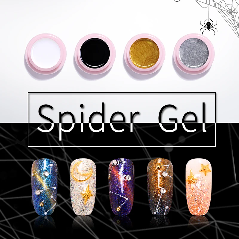 

UR SUGAR 5ml Gel Polish Elastic Drawing UV Gel Point To Line Drawing And Painting Decoration Pulling Silk Gel