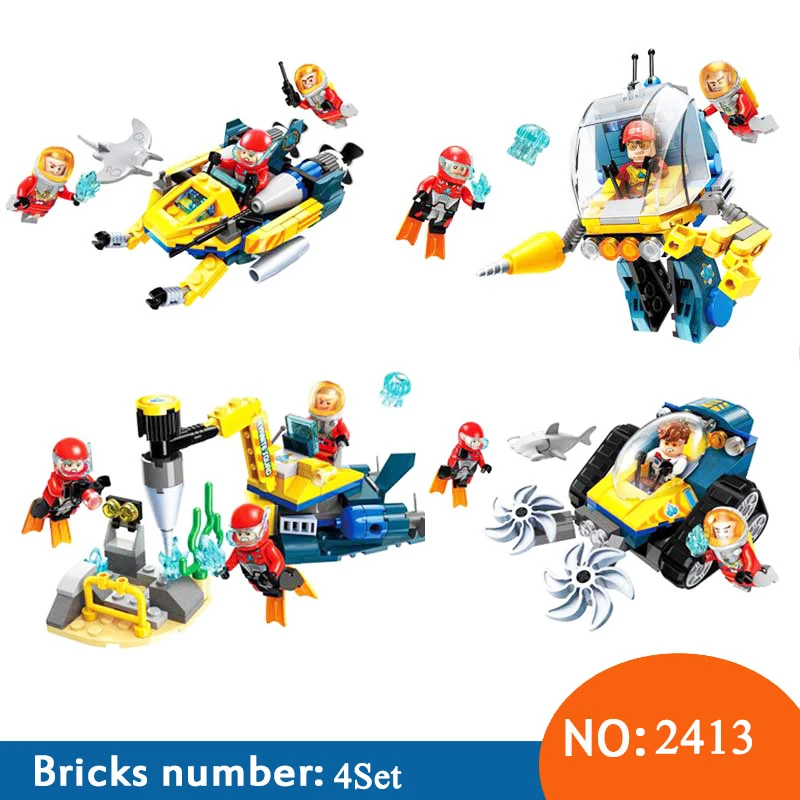 Enlighten 2413 Deep sea Mission exploit submarine Building