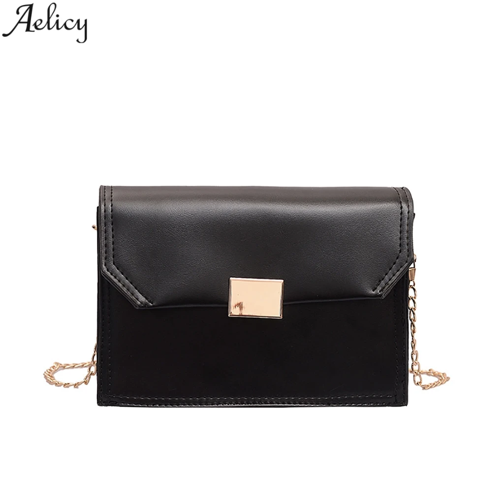 

Aelicy Women's Fashion Smal Flap Messenger Bag Lady Designed Versatile Simple Style Pu Leather Crossbody Bag One-shoulder Bag