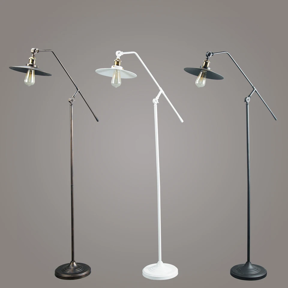 Indoor Light Simple Standing Lamps,Loft Industrial Floor Lamp for Study