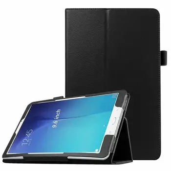 

Folio Case for Samsung Galaxy Tab E 9.6 inch Slim Fit Premium Vegan Leather Cover Tab E/Nook 9.6"Tablet SM-T560 T561 T565 T567v