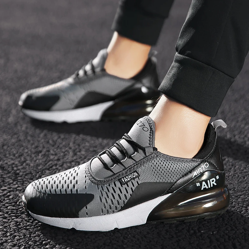

New 2019 unisex Sneakers spring running Shoes woman for adults Sports Jogging footwear lace-up Anti Slip man walking trainers