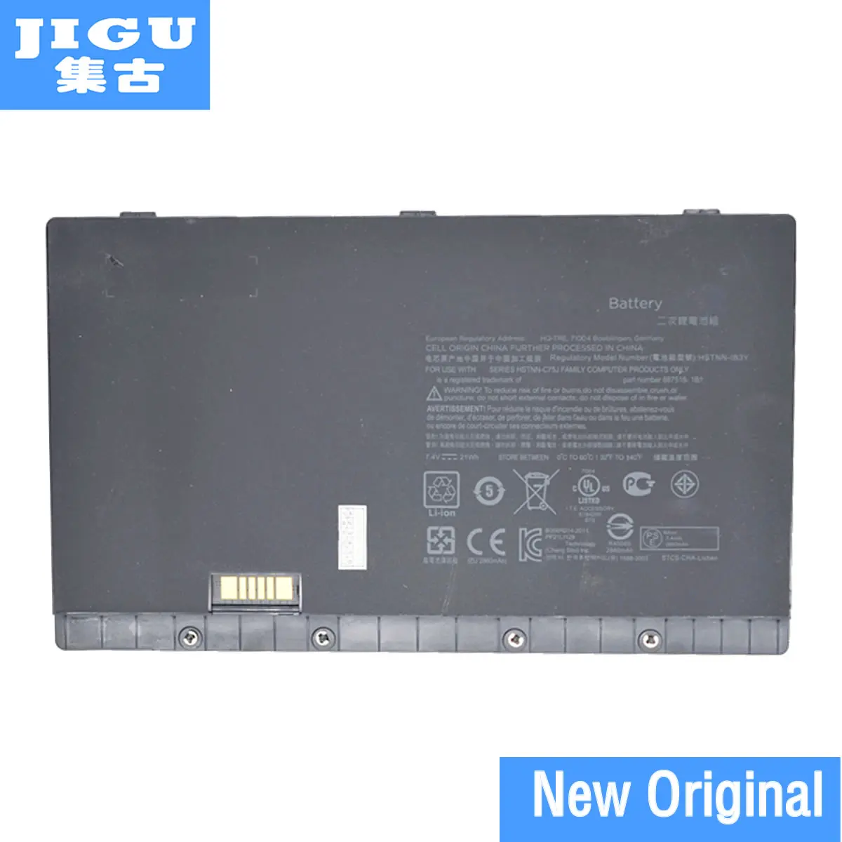 Оригинальный аккумулятор JIGU 687518 1C1 AJ02XL для ноутбука HP ELITEPAD 900 G1 7 4 V 21WH|battery for hp|laptop