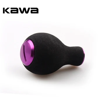 

KAWA Fishing Handle Knob, EVA Knob Bait Casting and Spinning Reel Cranking Handle Knob for Bearing 7*4*2.5mm Fishing Accessory