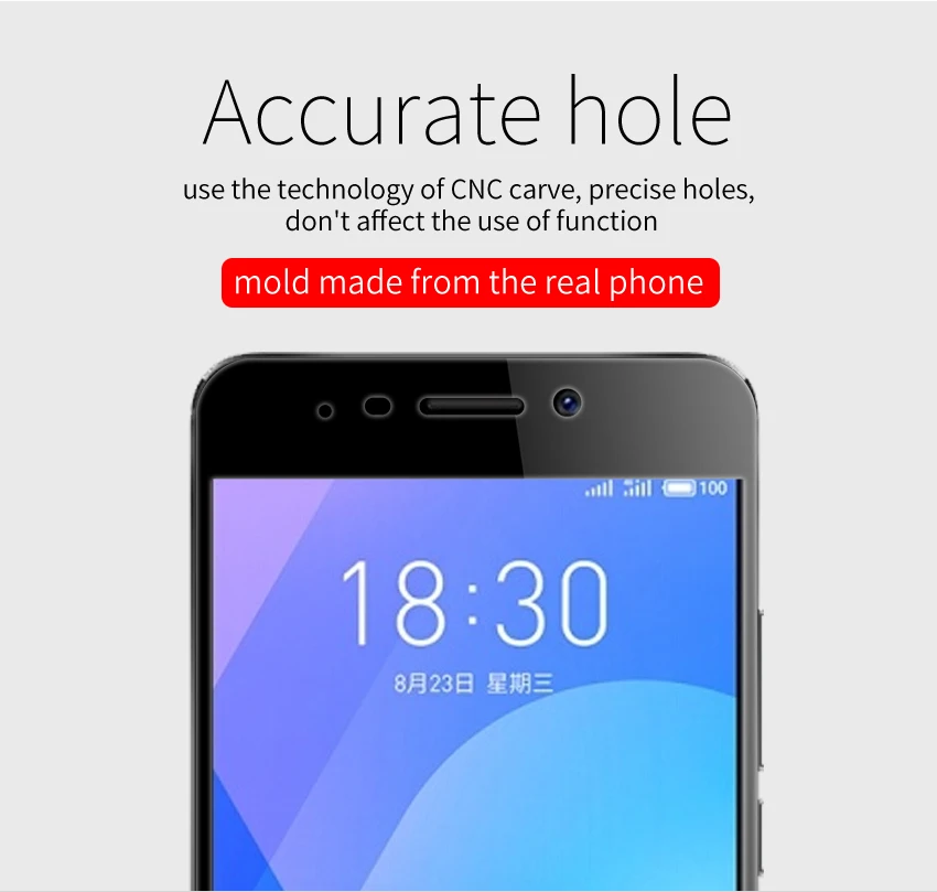 TCICPC для Meizu M6 Note закаленное стекло 9H 2.5D HD прозрачное полное покрытие Защитное стекло для Meizu M6 Note Защитная пленка для экрана