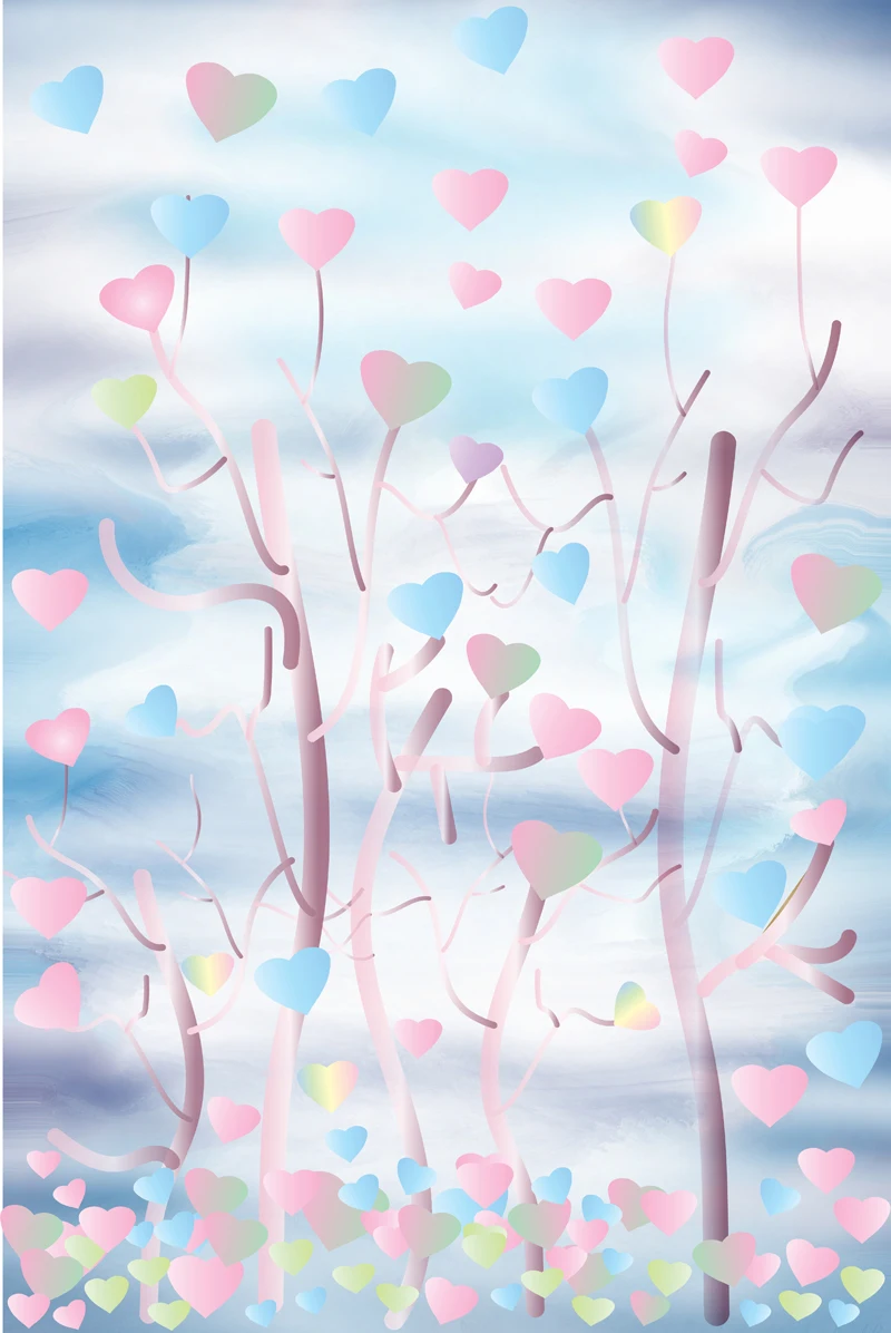 

HUAYI Spring or easter backdrop photo prop flowers nature bokeh photography backdrop XT-5461