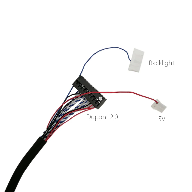 Специальный 1ch 6bit 30 контактов кабель низковольтной дифференциальной передачи сигналов FI-XB30SSRL-HF16 для HSD100PXN1 CLAA102NA0ACW HSD100IFW1 с Светодиодный драйвер 250 мм ЖК-дисплей контроллер