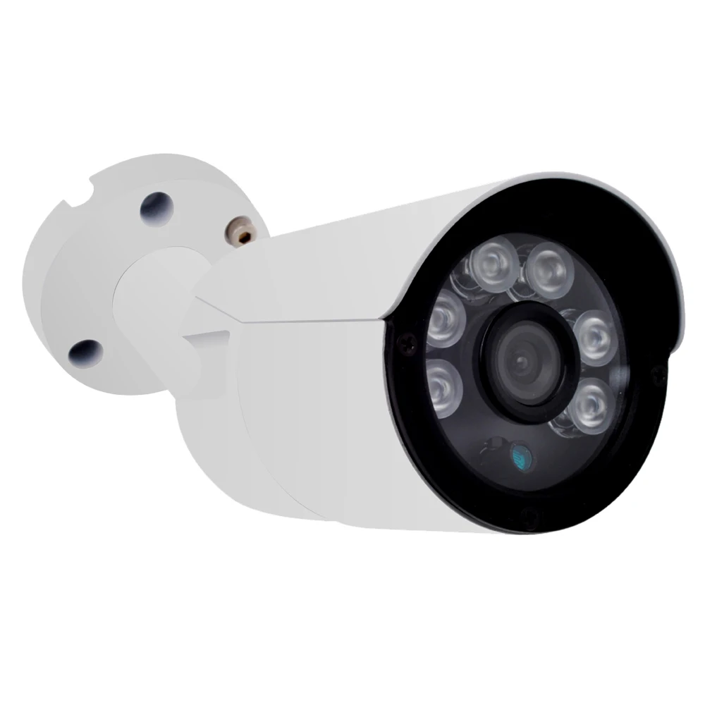 AZISHN 4MP ip-камера ONVIF H.265/H.264 25fps для наружного наблюдения IP66 металлическая камера системы видеонаблюдения Hi3516D+ 1/" OV4689 6 шт. массив светодиодов