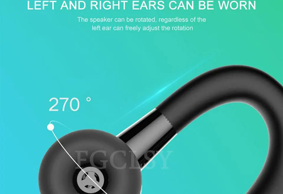 FGCLSY New V9 Wireless Bluetooth Earphone Stereo Handsfree call Business Headset with Mic For iPhone Samsung