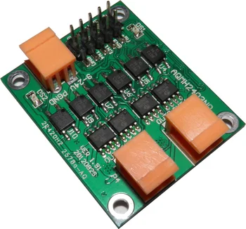 

New 12V 60W double circuit high power DC motor drive module, optocoupler fully isolated over-current protection