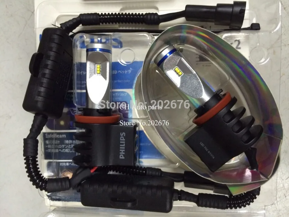 Автомобильная светодиодная лампа DLAND CHA H8 H11 H16 высокая мощность для PHILIPS|light for|cha