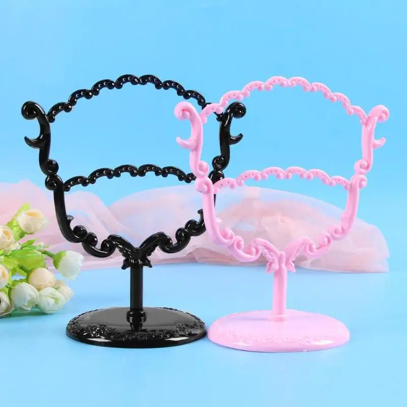 Fashion Plastic Jewelry Organizer Earring Holder Jewelry Tree Display Stand Holder For 28 Holes Studs Earring Holder Show Rack